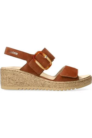 Mephisto Femme, Chaussures, Brun, Taille: 36 EU Flat Sandales