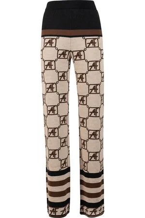 Alberta Ferretti Femme, Pantalons, Multicolore, Taille: 38 FR Straight Pantalons