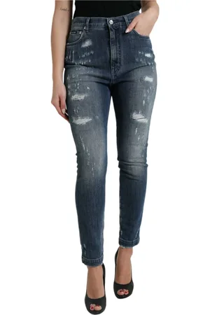 Dolce & Gabbana Femme, Jeans, Bleu, Taille: 36 FR Jeans skinny