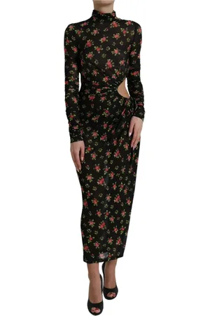 Dolce & Gabbana Femme, Robes, Multicolore, Taille: 36 FR Maxi Robes