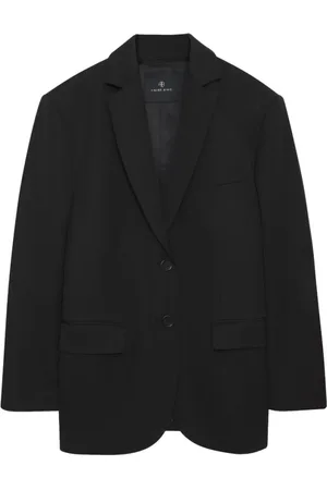 ANINE BING Femme, Vestes, Noir, Taille: 42 FR Blazer Quinn en Laine