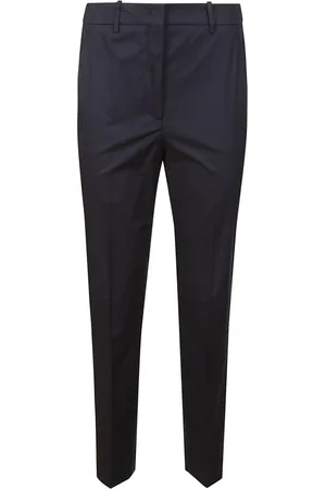 Incotex Femme, Pantalons, Bleu, Taille: 36 FR Pantalon en Coton Bleu avec Poches Latérales