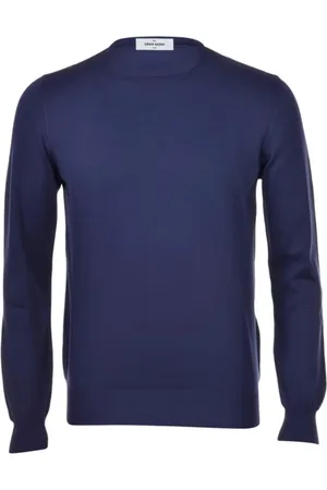 Gran Sasso Homme, Pulls, Bleu, Taille: M Pulls à col rond