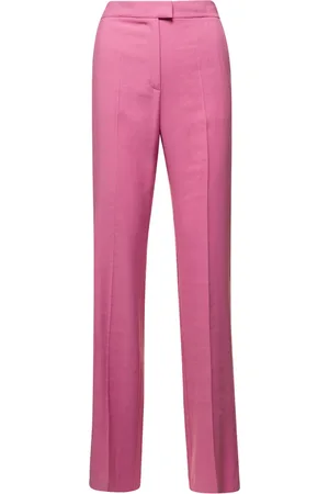 Andamane Femme, Pantalons, Rose, Taille: 38 FR Wide Pantalons