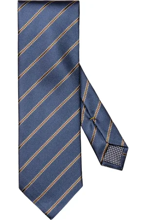 Eton Homme, Accessoires, Multicolore, Taille: ONE Size Cravate en soie rayée