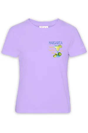 MC2 SAINT BARTH Femme, Tops, Violet, Taille: 42 FR T-shirts et Polos élégants