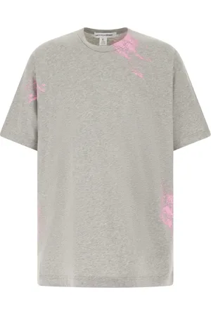 Comme des Garçons Homme, Tops, Gris, Taille: S T-shirt décontracté en coton