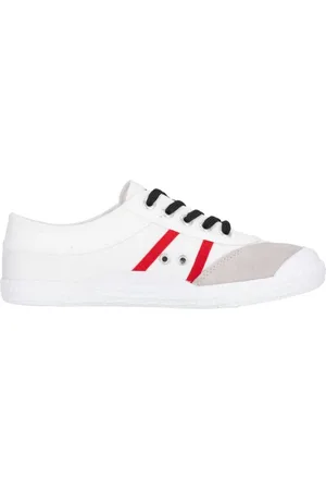 Kawasaki Homme, Chaussures, Multicolore, Taille: 36 EU Chaussures en Toile Signature Blanches