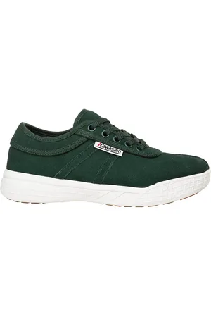 Kawasaki Homme, Chaussures, Vert, Taille: 36 EU Leap Baskets en daim
