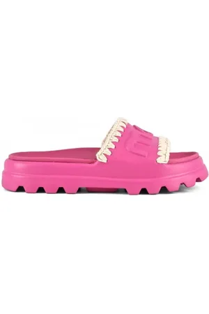 Mou Femme, Chaussures, Rose, Taille: 38 EU Sandale EVA Fuchsia Crochet