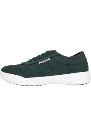 Kawasaki Femme, Chaussures, Vert, Taille: 39 EU Leap Chaussure en Daim Forêt Profonde