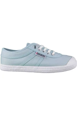 Kawasaki Femme, Chaussures, Bleu, Taille: 37 EU Chaussure en Toile Originale Gris Aube