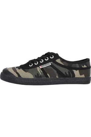 Kawasaki Femme, Chaussures, Multicolore, Taille: 45 EU Chaussure en Toile Camo Olive Night