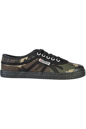 Kawasaki Homme, Chaussures, Multicolore, Taille: 36 EU Camouflage Canvas Baskets