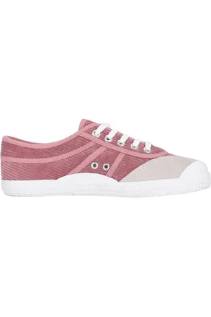 Kawasaki Femme, Chaussures, Rose, Taille: 40 EU Chaussure en Velours Côtelé Old Rose Élégante Minimaliste