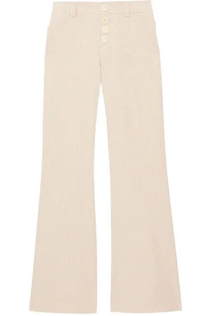 Inès de la Fressange Femme, Pantalons, , Taille: 36 FR Pantalon à Rayures Évasé