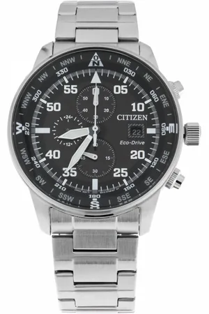 Citizen Femme, Accessoires, Gris, Taille: ONE Size - Ca0690-88E - Aviator Crono