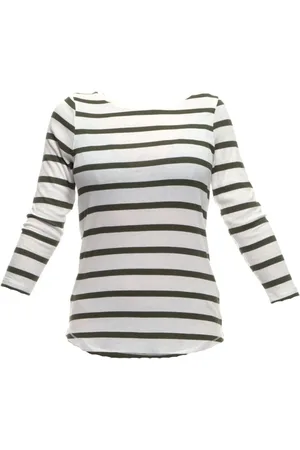 Majestic Femme, Tops, Multicolore, Taille: 42 FR Pull Élégant en Kaki