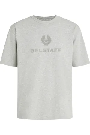 Belstaff Homme, Tops, Gris, Taille: M T-shirt Varsity en Heather Grey
