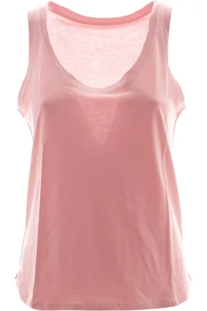 Majestic Femme, Tops, Rose, Taille: 44 FR Polo Décontracté