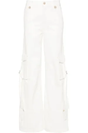 Blugirl Femme, Pantalons, Blanc, Taille: W28 Pantalon Craie pour Femmes