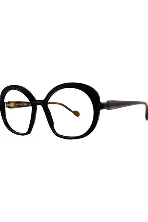 CAROLINE ABRAM Femme, Accessoires, Noir, Taille: ONE Size Lunettes Inspirées Vintage Kitzy