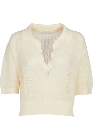 LANEUS Femme, Pulls, , Taille: 36 FR Pull Polo Crop