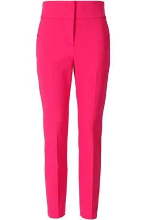 Blugirl Femme, Pantalons, Rose, Taille: 36 FR Slim-fit Pantalons