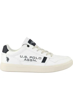 U.S. Polo Assn. Homme, Chaussures, Blanc, Taille: 41 EU Baskets Bianco/Blu Élégants