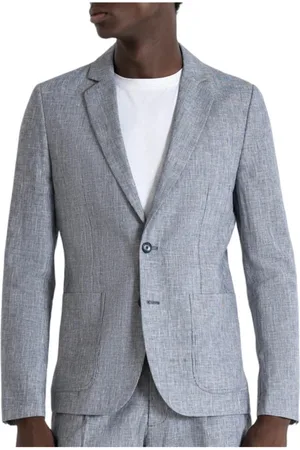 Antony Morato Homme, Vestes, Gris, Taille: M Blazer Americana Gris Cendré