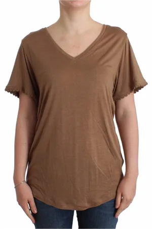 John Galliano Femme, Tops, Brun, Taille: 38 FR Shorts Polyvalents pour Femmes