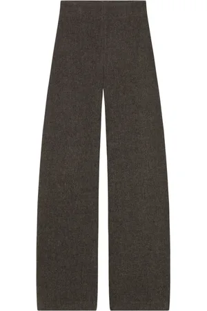 Cortana Femme, Pantalons, Gris, Taille: 40 FR Pantalon gris taille haute