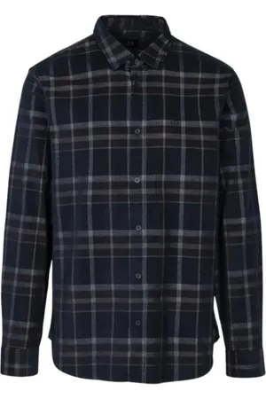 Armani Exchange Homme, Chemises, Multicolore, Taille: XL Chemise Classique