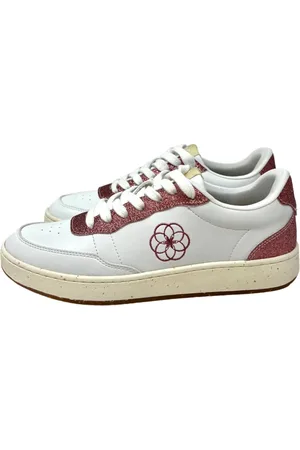 ACBC Femme, Chaussures, Blanc, Taille: 40 EU Baskets écologique rose pailleté