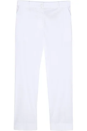 Patrizia Pepe Femme, Pantalons, Blanc, Taille: 40 FR Pantalon Chino Blanc