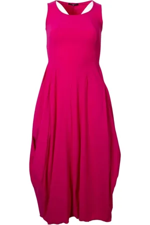 High Femme, Robes, Rose, Taille: 34 FR Robe sans manches col en V
