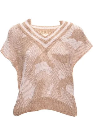 AKEP Femme, Pulls, Multicolore, Taille: 36 FR Gilet Élégant Variante 1