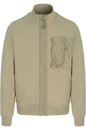 Belstaff Homme, Vestes, , Taille: L Transit Full Zip SweaT-shirt en Aloe