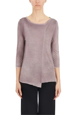 AVANT TOI Femme, Tops, Violet, Taille: 38 FR Pull Col Bateau