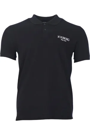 Iceberg Homme, Tops, Noir, Taille: M Polo Noir Basique