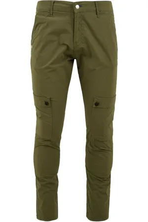 D.A. Daniele Alessandrini Homme, Pantalons, Vert, Taille: W29 Pantalon Vert Pj5845D5054400 Style