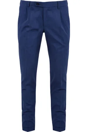 D.A. Daniele Alessandrini Homme, Pantalons, Bleu, Taille: M Pantalon Bleu Gemma 23