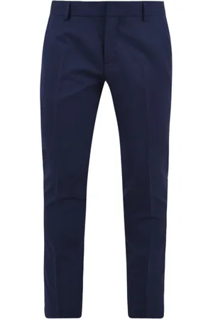 D.A. Daniele Alessandrini Homme, Pantalons, Bleu, Taille: M Pantalon Bleu Slimato