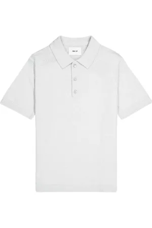 NN.07 Homme, Tops, Blanc, Taille: L Polo Crème Randy Modèle