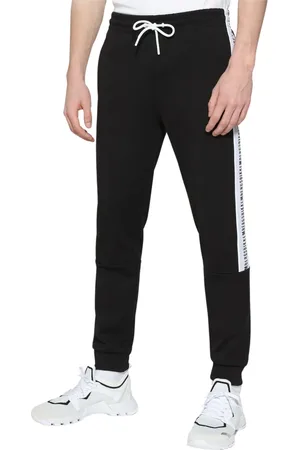 Bikkembergs Homme, Pantalons, Noir, Taille: M Pantalon Jogg Noir Regular