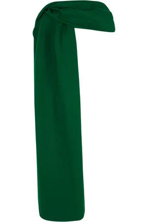 Cortana Femme, Accessoires, Vert, Taille: ONE Size Écharpe à Capuche en Lin et Laine Vierge