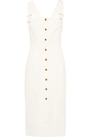 Patou Femme, Robes, , Taille: 36 FR Robe Denim Col Carré