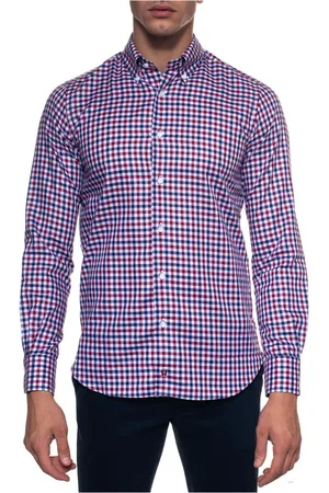 Carrel Homme, Chemises, Multicolore, Taille: S Chemise casual à carreaux à boutons
