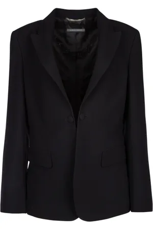 Alberta Ferretti Femme, Vestes, Noir, Taille: 40 FR Veste Élégante pour Femmes