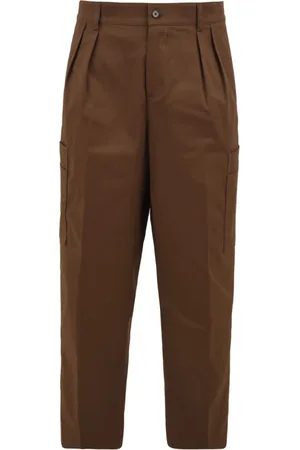D.A. Daniele Alessandrini Homme, Pantalons, Brun, Taille: XS Pantalon Marron Modèle P4298N11464401